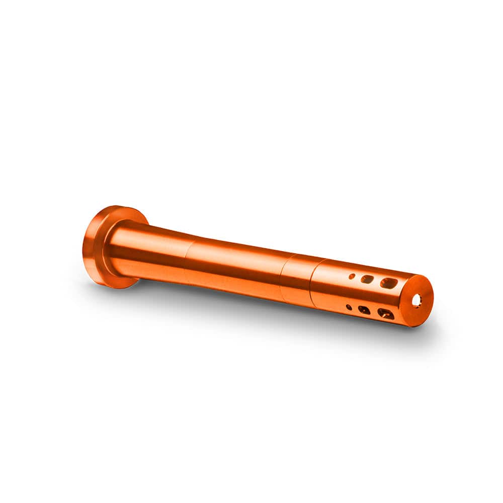 Chill - Unbreakable Aluminum Downstem - Orange - Discreet Smoker
