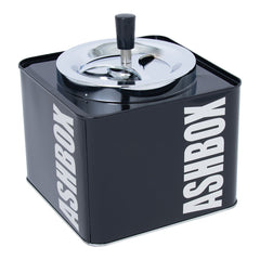 Fujima Ashbox Metal Spinning Ashtray | 7" - Discreet Smoker