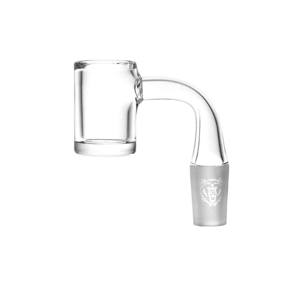 Bear Quartz V2 Flat 22MM Banger | 10mm M - Discreet Smoker