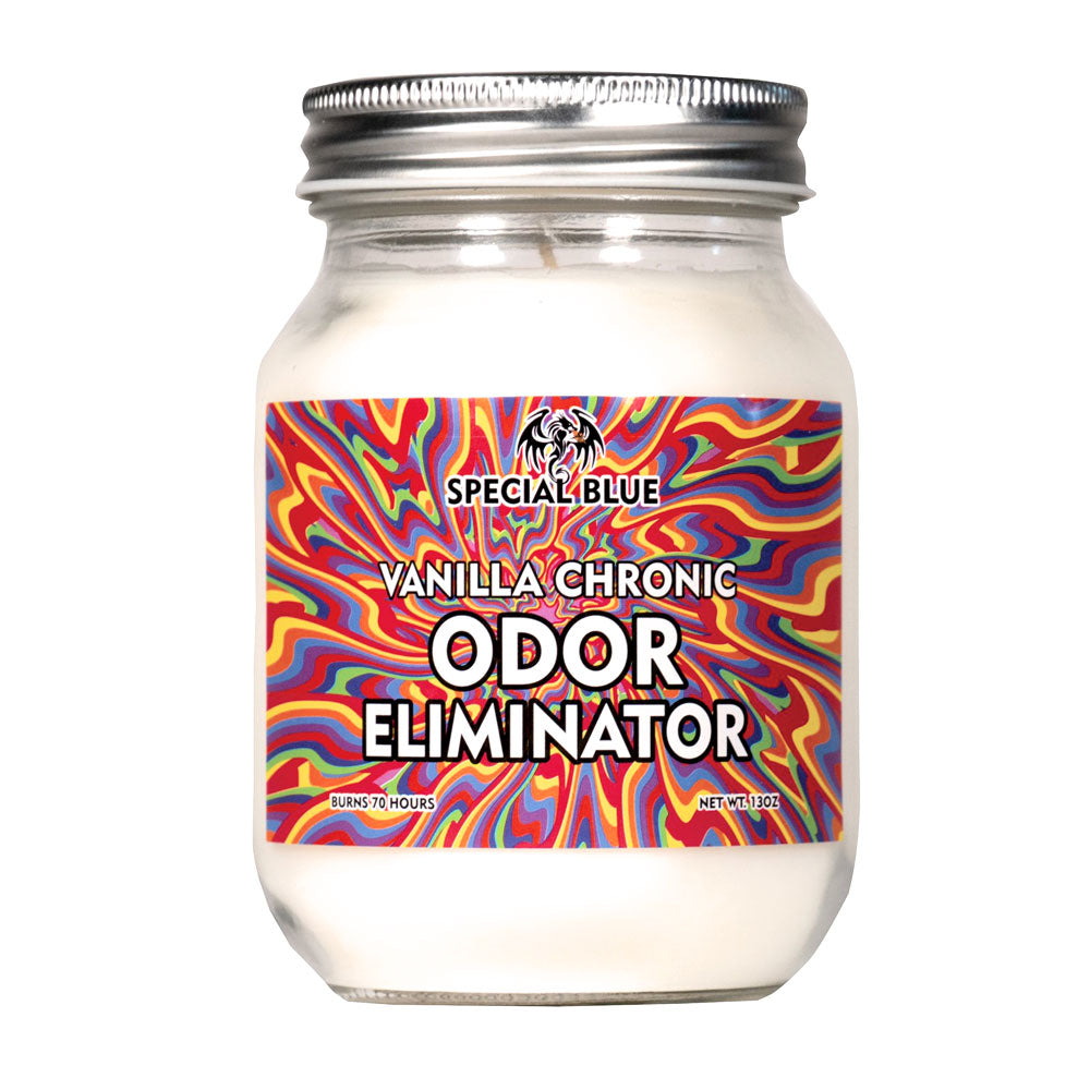 Special Blue Odor Eliminator Candle