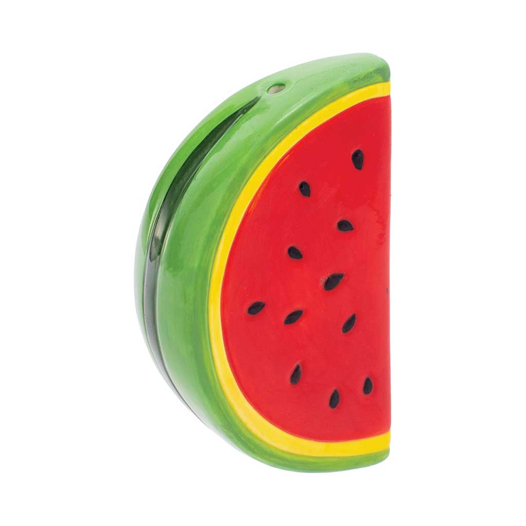 WATERMELON SLICE CERAMIC HAND PIPE - Discreet Smoker