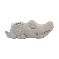 Silicone Crocodile Hand Pipe - Discreet Smoker