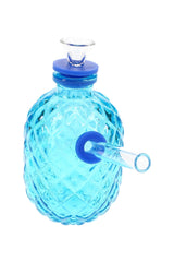 Glass Pineapple Mini Bong “Tropical Sipper” – 4″ - Discreet Smoker