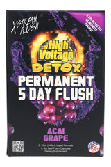 High Voltage Permanent 5 Day Flush – 2×16 oz + Capsules – Choose Flavor