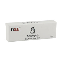 5PC BOX - Yocan Evolve-D Replacement Coils - Discreet Smoker