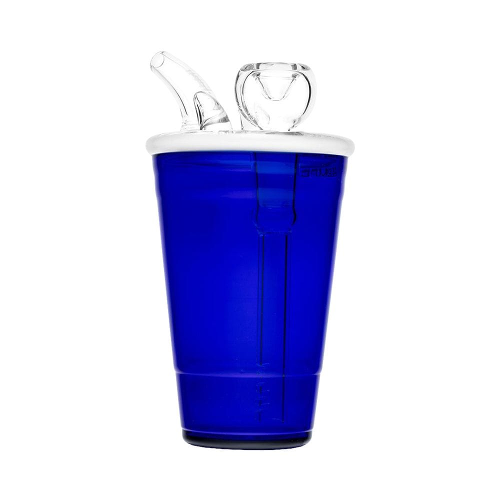 Hemper Beer Pong Glass Water Pipe - 5.75" / 14mm F - Discreet Smoker