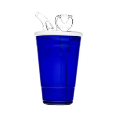 Hemper Beer Pong Glass Water Pipe - 5.75" / 14mm F - Discreet Smoker