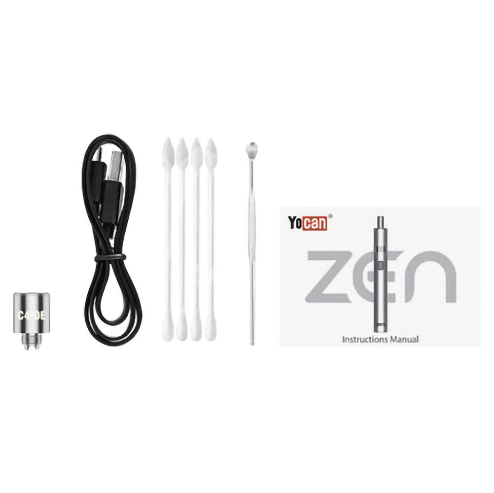 Yocan Zen Wax Vaporizer - 650mAh / Black - Discreet Smoker