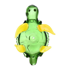 Lounging Loggerhead Glass Hand Pipe - 4" - Discreet Smoker