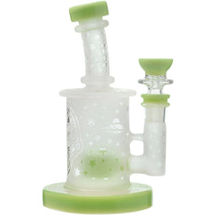 Calibear Sandblasted Flower Of Life Mini Can Bong - Discreet Smoker