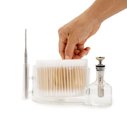 Apex Ancillary Iso Station XL | Iso Station Built Around Your Favorite 300ct Cotton Swab Container - Discreet Smoker