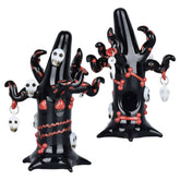 Spooky Halloween Tree Glass Hand Pipe - 5" - Discreet Smoker