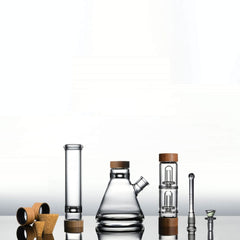 22" Alpha + Dual UFO Perc Bong - Discreet Smoker