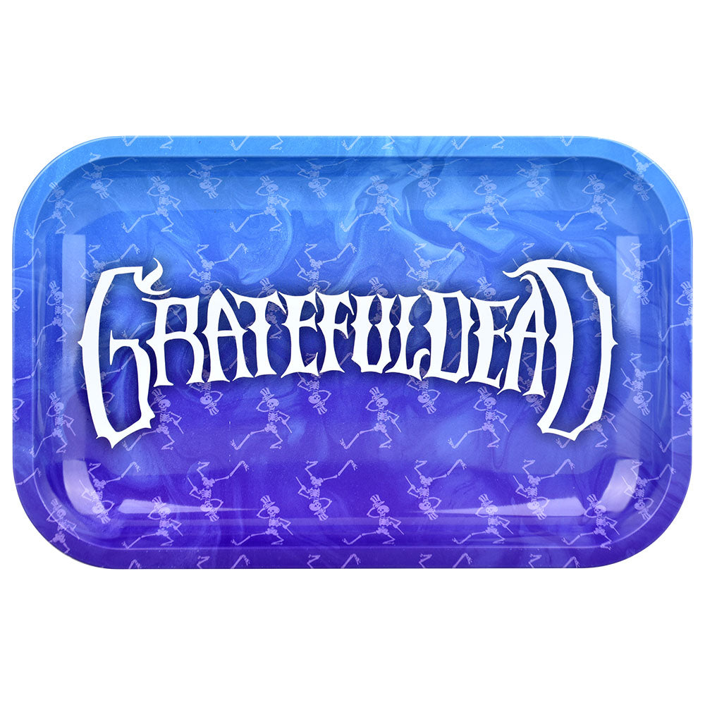 Grateful Dead x Pulsar Rolling Tray Kit | 11"x7" | Dancing Skellies - Discreet Smoker