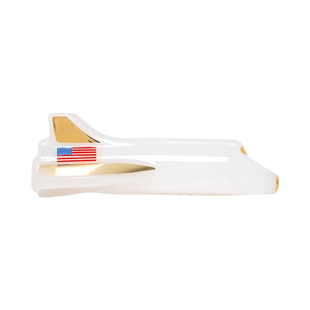 Hemper Space Shuttle Glass Hand Pipe - 4.75" - Discreet Smoker