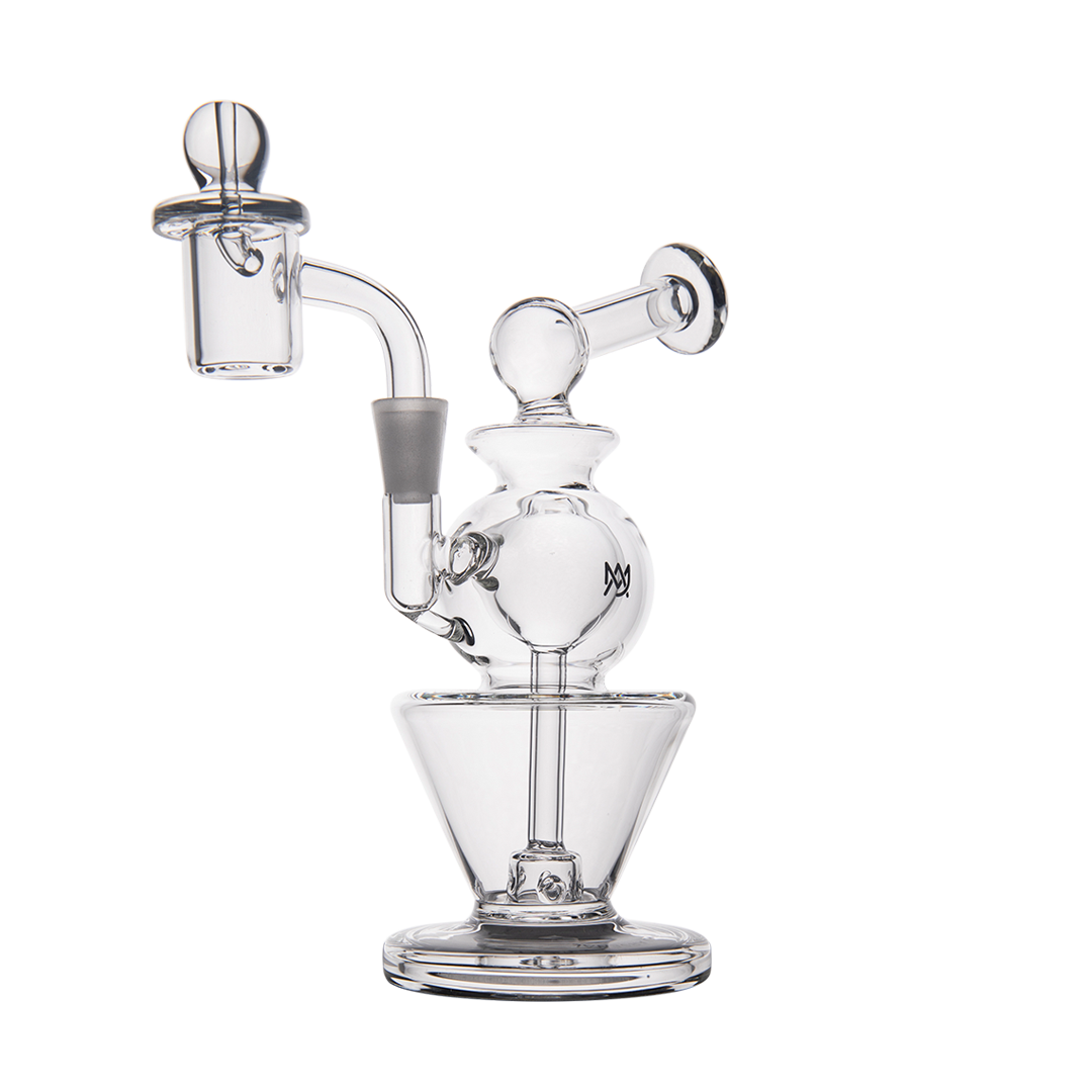 MJ Arsenal Gemini Mini Dab Rig - Discreet Smoker