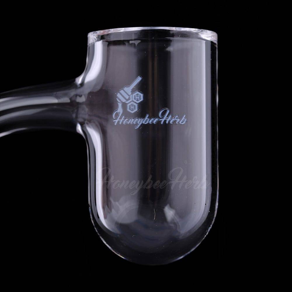 HONEY BEVEL DEEP BOWL QUARTZ BANGER - 45° DEGREE | BL - Discreet Smoker