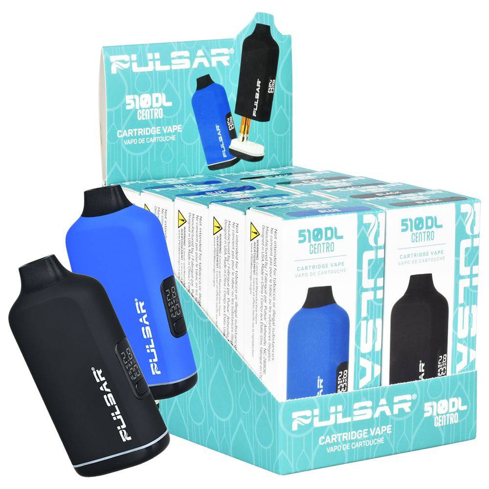 Pulsar 510 DL Centro Auto-Draw Variable Voltage Vape Bar | 650mAh - Discreet Smoker