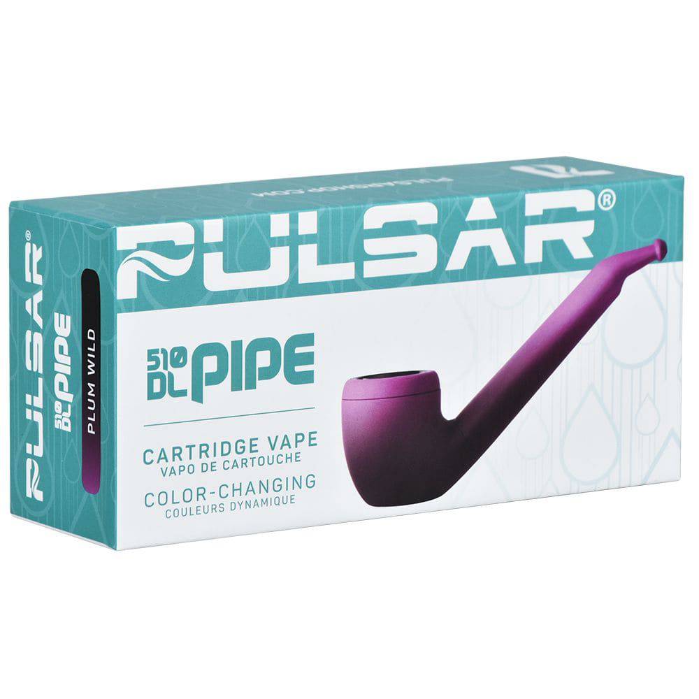 Pulsar 510 DL Pipe Variable Voltage Cartridge Vape Thermo Series | 650mAh - Discreet Smoker