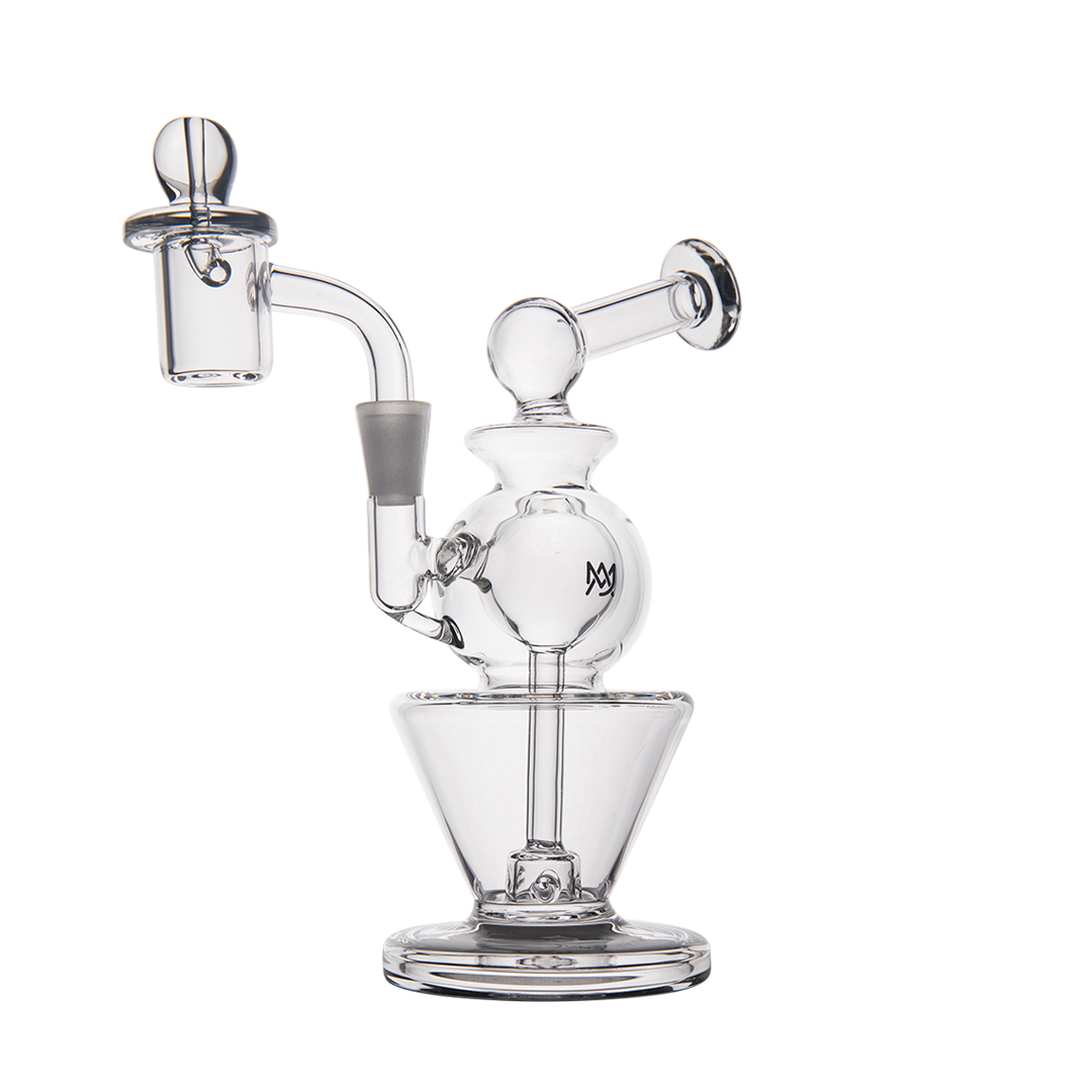 MJ Arsenal Gemini Mini Dab Rig - Discreet Smoker