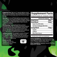 Flex Shred | Natural Fat Burner Capsules - Discreet Smoker