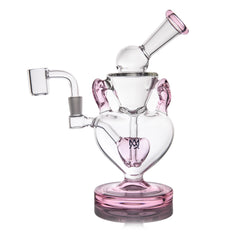 MJ Arsenal Melting Hearts Mini Dab Rig Valentine's Day - Discreet Smoker