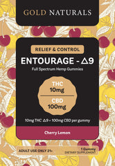 Gold Naturals Entourage Δ9 Gummy - Discreet Smoker