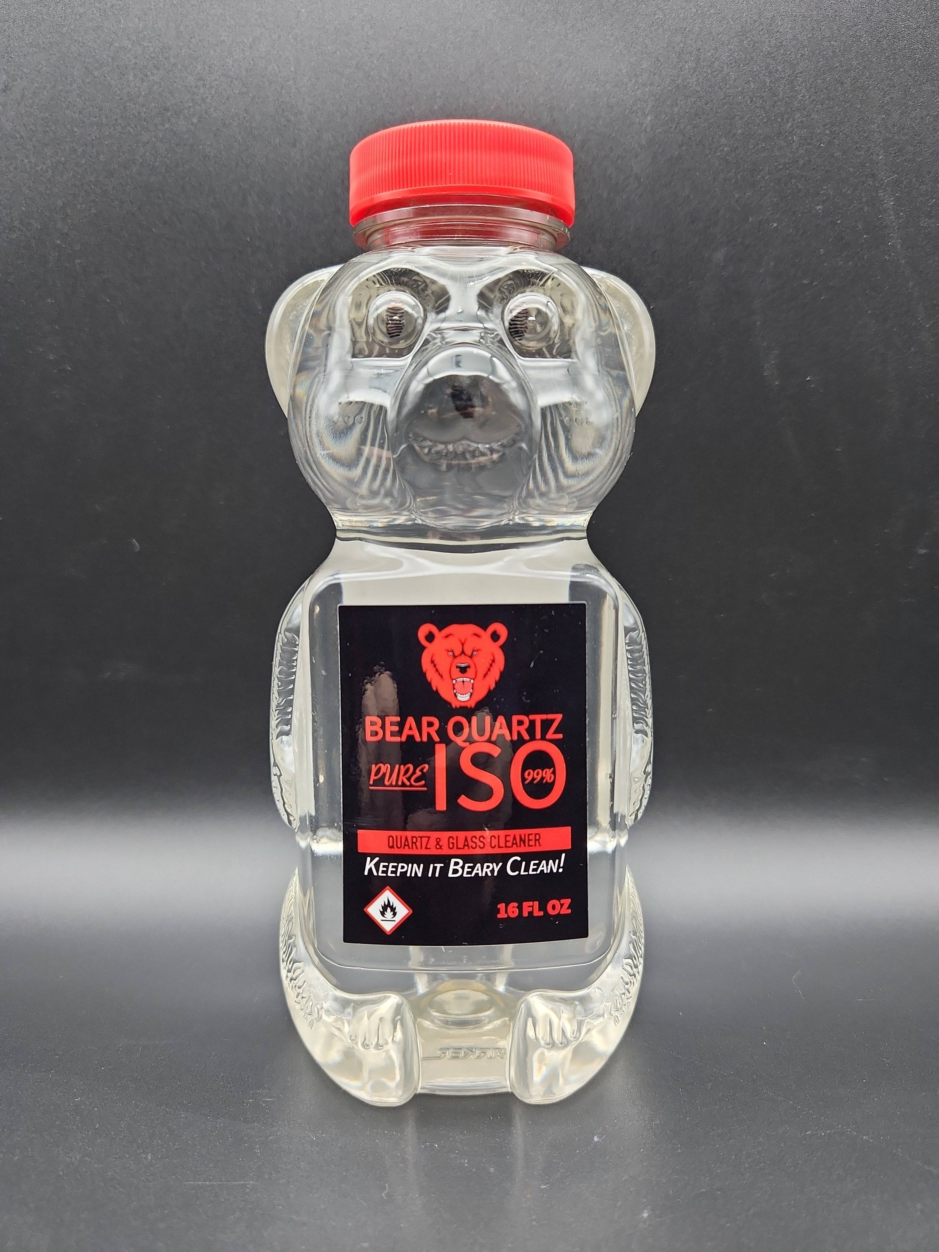 Bear Quartz 99% ISO 16oz Bottle - Discreet Smoker