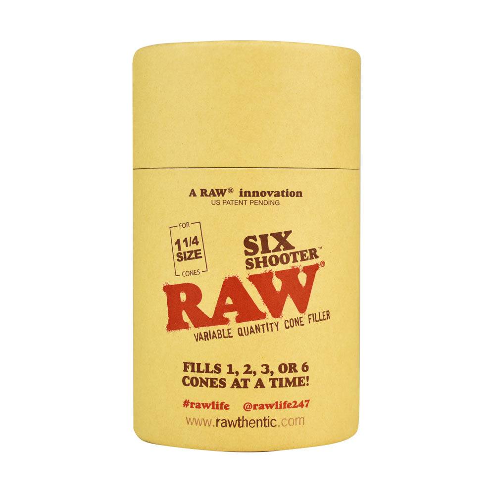 RAW Six Shooter Cone Filler - Discreet Smoker