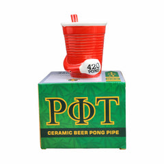 Beer Pong Pipe Mug - Discreet Smoker
