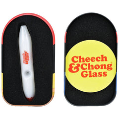 Cheech & Chong Joint Hand Pipe in Collectible Tin Case - 5.75" - Discreet Smoker