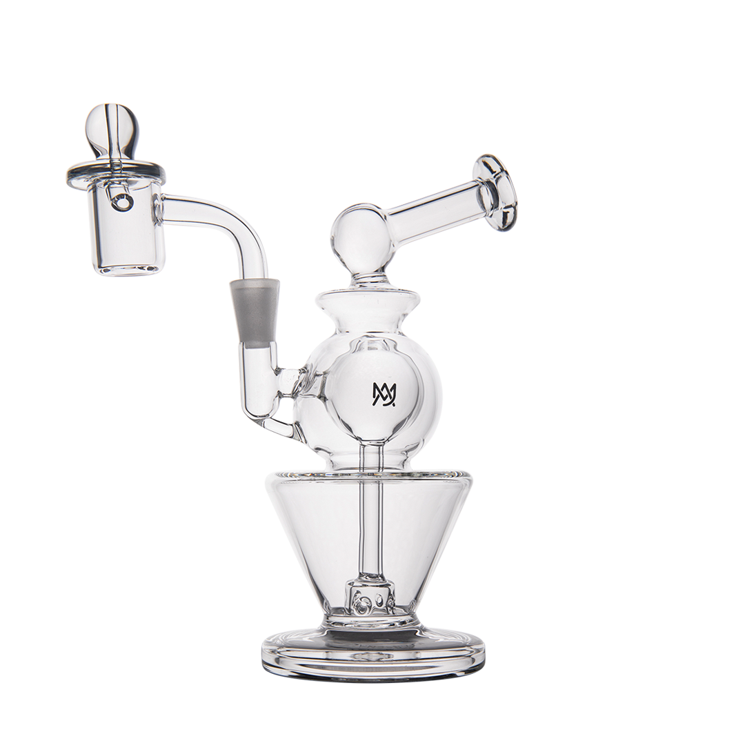 MJ Arsenal Gemini Mini Dab Rig - Discreet Smoker