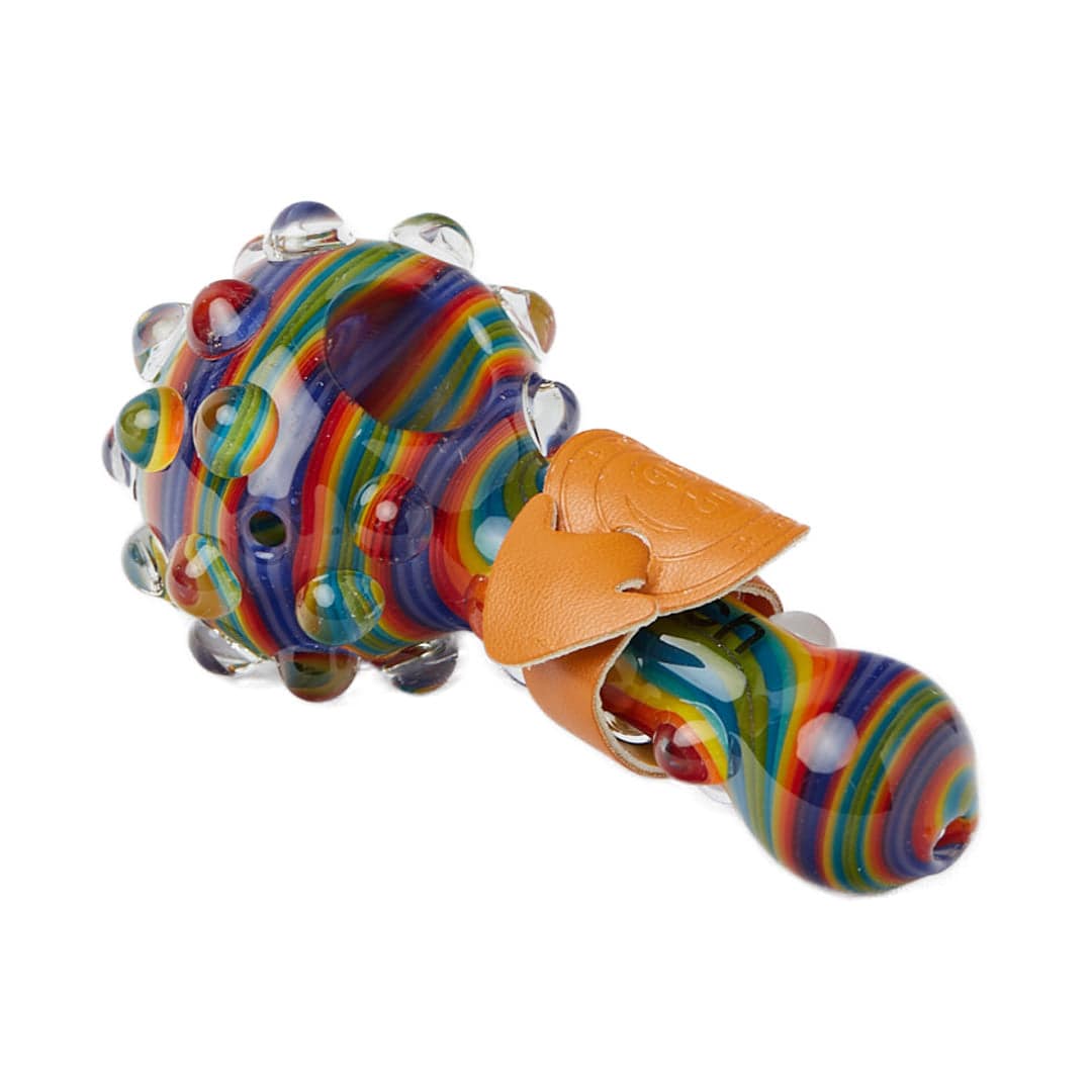 Cheech Glass 3.5" When It Rains Spoon Pipe - Discreet Smoker