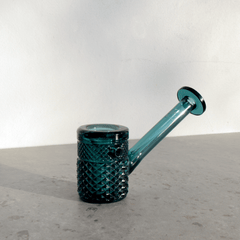 Jane West Twenties Collection Hand Pipe | Teal - Discreet Smoker