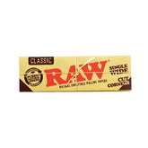 RAW Cut Corners Rolling Papers | Single Wide - Discreet Smoker