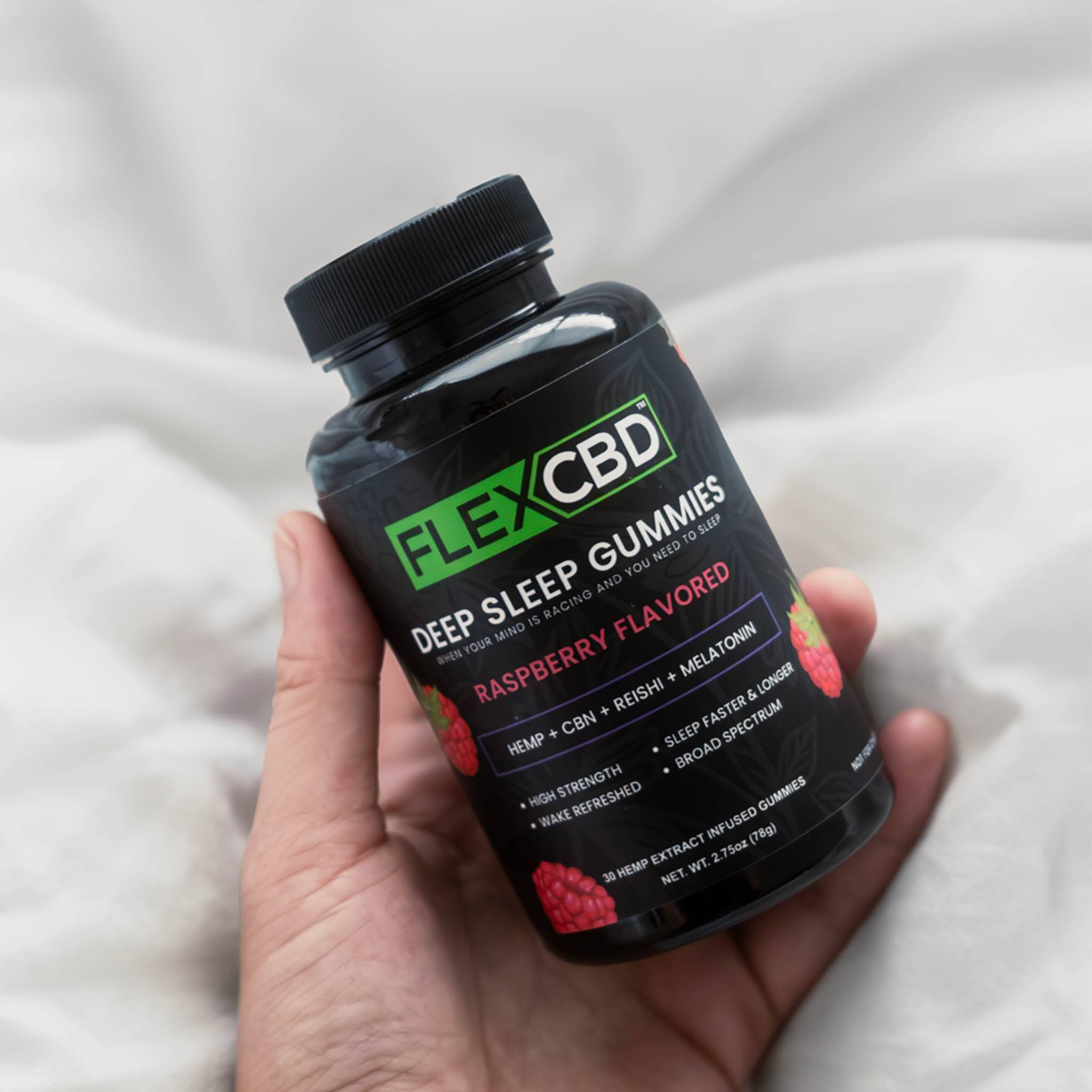 FlexCBD | Deep Sleep Gummies | 30ct - Discreet Smoker