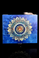 Large Locking Wooden Stash Box Set – Pineapple/Mandala/Tree - Discreet Smoker