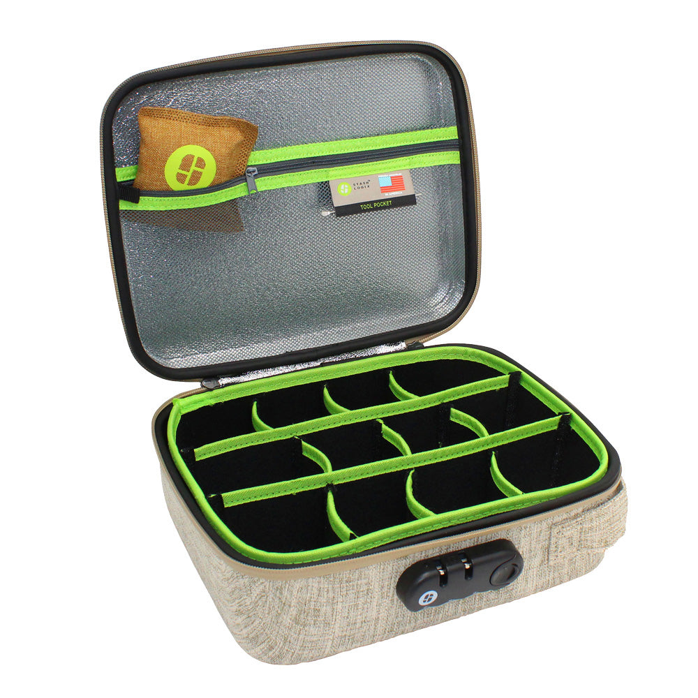 Stashlogix Silverton Lockable Stash Case - Discreet Smoker