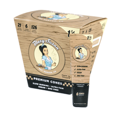 Blazy Susan Unbleached Paper Cones - Discreet Smoker