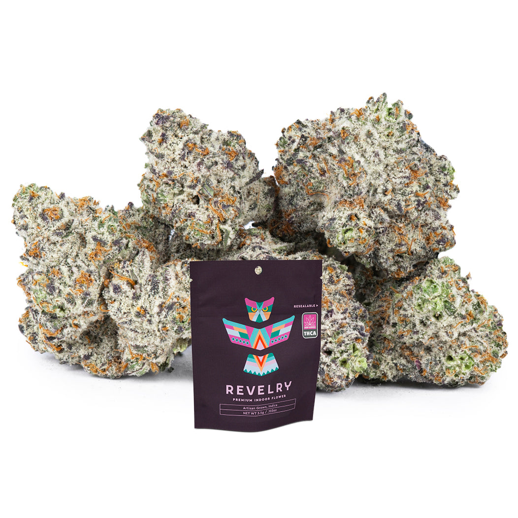 Revelry White Truffle THCA Flower 3.5G - Discreet Smoker