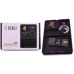 Benji - Bankroll Mini Bamboo Tray Kit - Discreet Smoker
