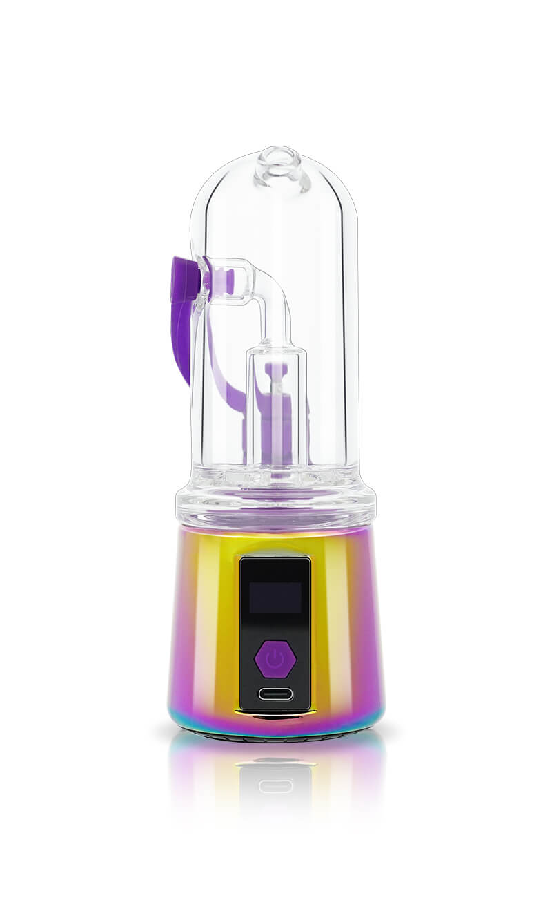 Bomb Erig Aerix -Portable Electric Dab Rig Rainbow - Discreet Smoker