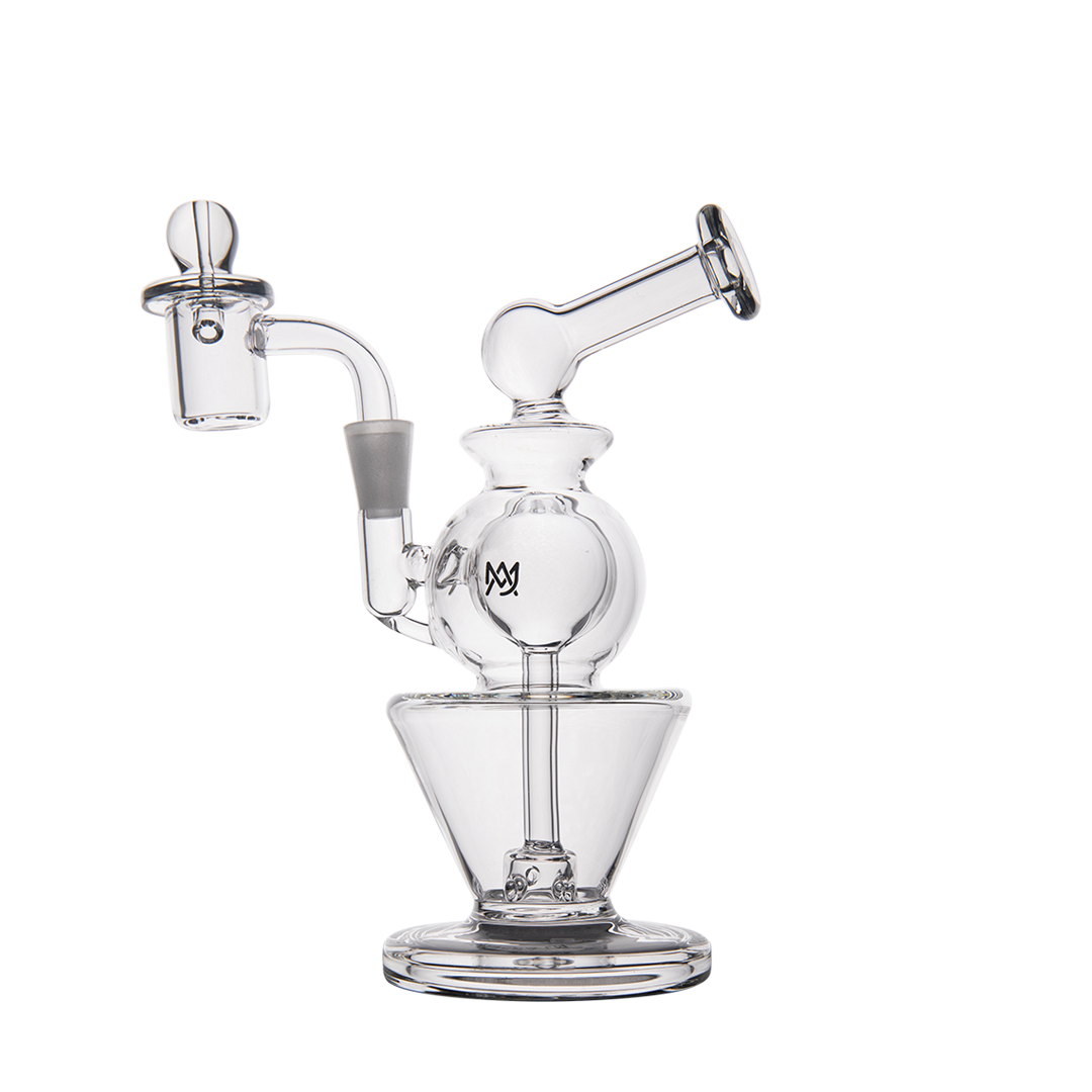 MJ Arsenal Gemini Mini Dab Rig - Discreet Smoker