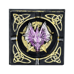 Celtic Dragon Polyresin Ashtray - 4.5" - Discreet Smoker