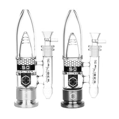 US Caliber Designs .50 Water Pipe | 9.25" | 19mm F - Discreet Smoker