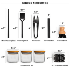 GENESIS storage Box and smoking tool kit - Discreet Smoker