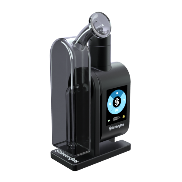 Stündenglass Modül + Dok Deluxe Travel Set - Gray Glass - Discreet Smoker
