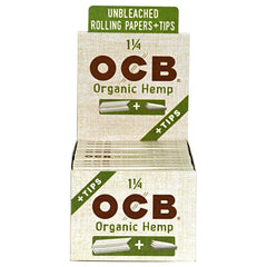 OCB Organic Hemp Rolling Papers & Tips - Discreet Smoker