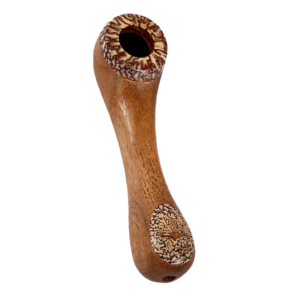 Betel Nut Wood Pipe - Discreet Smoker
