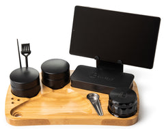 BLAZE Wooden Rolling Tray - Discreet Smoker